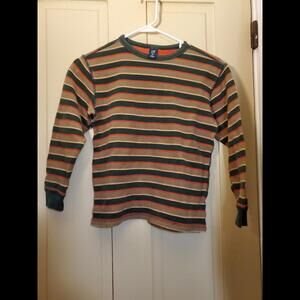Boys Gap Kids Long Sleeve Waffle Knit Shirt  Size M 8